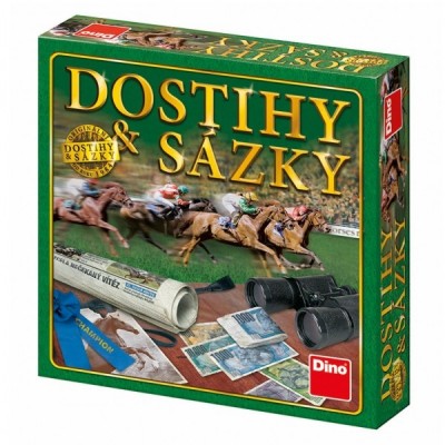 Dostihy a stávky NOVÉ spoločenská hra v krabici 29,5x29,5x7cm