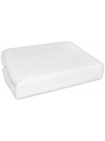 Jersey plachta do kočíka 75 x 35 - biela