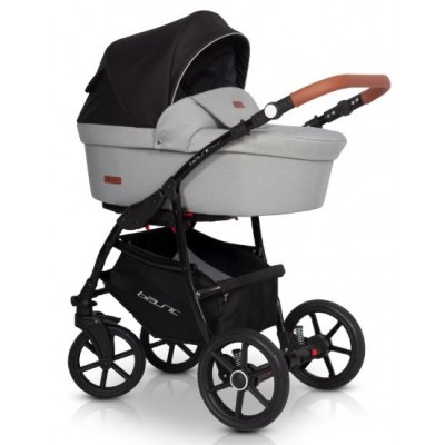 Kočík  Basic Plus 2019 Riko, 3v1 - grey fox