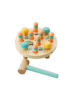 Drevená zatĺkačka - mrkvovej pole