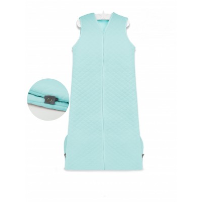 Baby Nellys Spací vak Velvet prešívaný (85 - 106 cm) - mätový