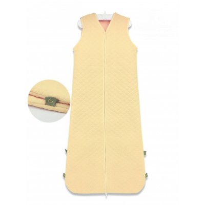 Baby Nellys Spací vak Velvet prešívaný (85 - 106 cm) - marhulový
