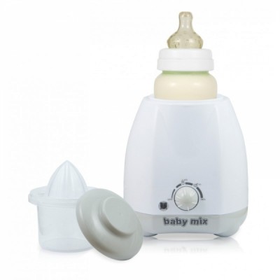 BABY MIX Ohrievač dojčenských fliaš sivý