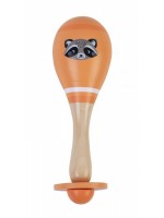 Adam Toys Drevená rumba gule mýval - oranžová