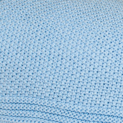 Luxusná deka, dečka BASIC, 80x90cm - modrá