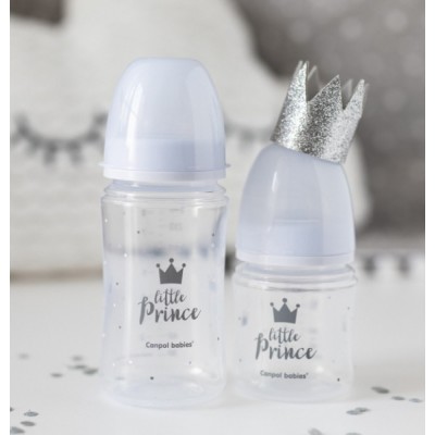 Antikoliková fľaštička 120ml Canpol Babies - Little Prince