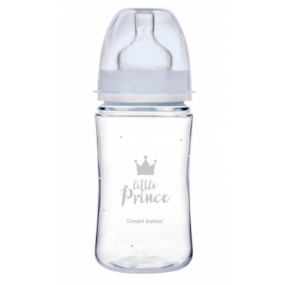 Antikoliková fľaštička 240ml Canpol Babies - Little Prince
