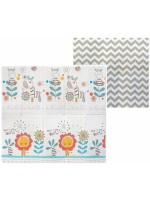 Milly Mally Skladacia penová podložka, 197 x 177cm - Play Zebra