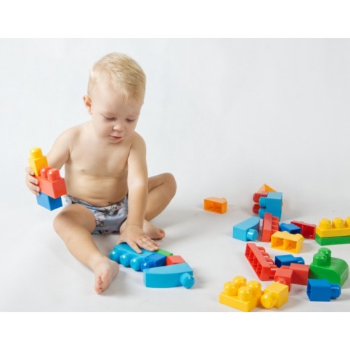 Mamatti Látková plienka EKO sada - nohavičky + 2 x plienka, Mýval, veľ. 5-14 kg horčicová