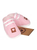 Z&Z Jarné dojčenske topánočky, capáčky - svetle růžové