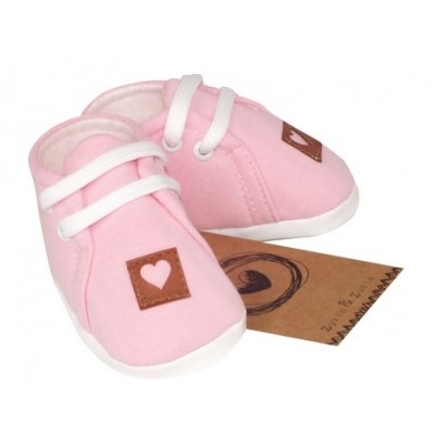 Z&Z Jarné dojčenske topánočky, capáčky - svetle růžové