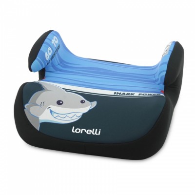 Autosedačka Lorelli TOPO COMFORT 15-36 SHARK LIGHT-DARK BLUE