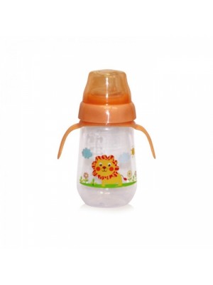 Netečúci hrnček Lorelli so širokým hrdlom 260 ml ORANGE