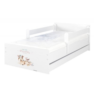 Babyboo Detská posteľ 180 x 90 cm - Sweet Dreams  MAX  XL + ŠUPLÍK
