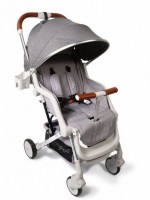 Cangaroo Detský kočík 2v1, Mira MINI - šedý, BMC22