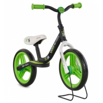 Byox Detský balančný bicykel Zig-Zag, zelené, BMC22