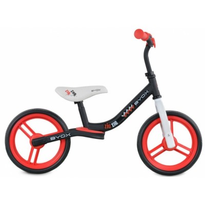 Byox Detský balančný bicykel Zig-Zag, červené, BMC22