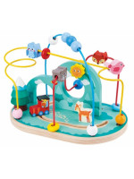 Lelin Edukačný posúvací labyrint - Lesné zvieratká