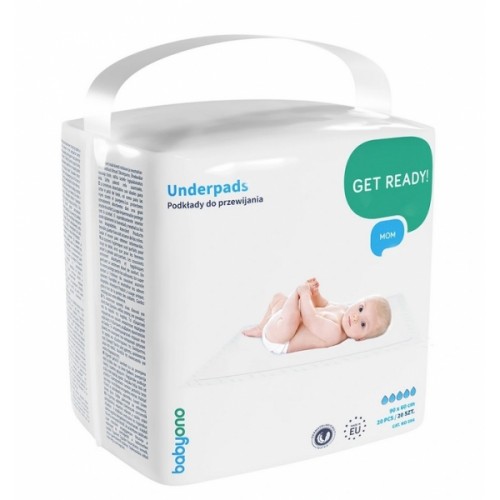 Prebaľovacie podložky - 20ks, 60x90cm, BabyOno