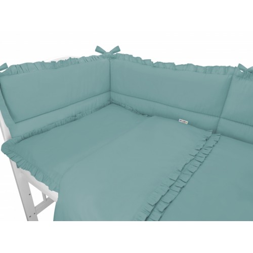 3-dielna sada mantinel s obliečkami, Royal - tm. mäta