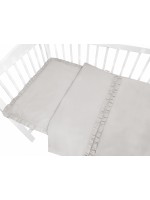 2-dielne bavlnené obliečky, Royal - sivá, 135 x 100 cm