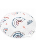 Malý nahrievací vankúšik s čerešňovými kôstkami - Duha