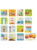 Goki Drevené pexeso Memo 32 ks - Doprava