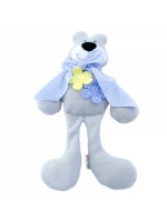 BaBalu Hand Made Plyšový medveď Bary, sivý