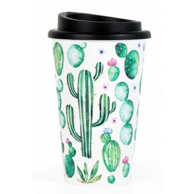 Albi Designový termohrnek - Kaktusy, 350 ml
