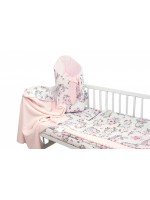 Baby Nellys 6-dielna výhod. súprava pre bábätko s darčekom,120x90, Sny Jednorožca, ružová