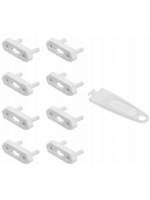 Ochrana zásuviek, 8 ks v balení