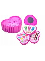 Tulimi Detská kozmetická a toaletná sada Srdce so zrkadielkom, ružová