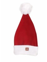Z&Z Vianočná pletená čiapka Baby Santa, červená, veľ. 98/104