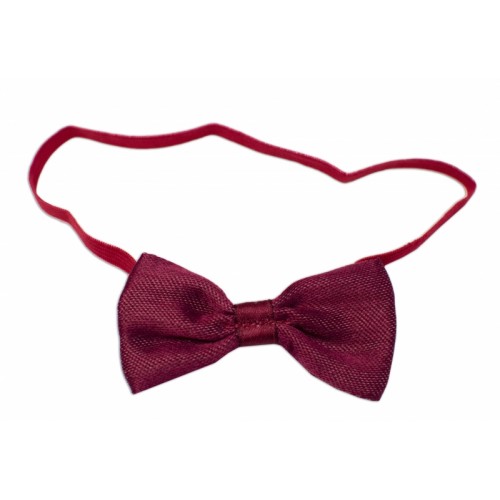 Detský motýlik na gumičke so vzorom Mrofi, bordó, veľ. 80