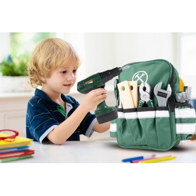 Detský Kufor s vŕtačkou a náradím, Tool set Tulimi, 36 ks