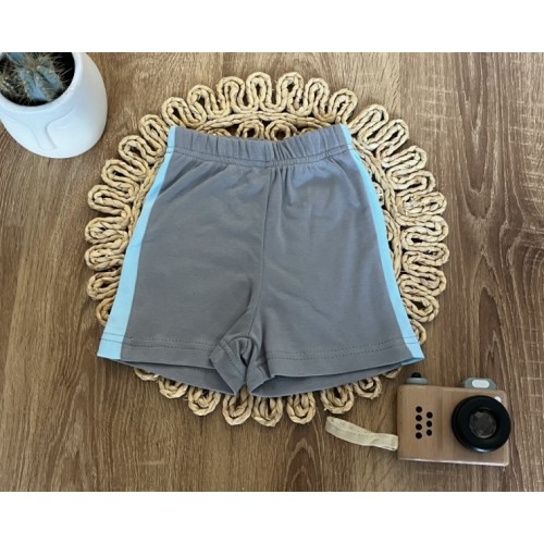 Bavlnené kraťasy Mamatti, Dino park - šedé, veľ. 86