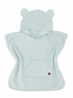 Pončo, župan s kapucňou pre deti Macko, Baby Nellys, mätový