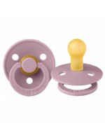 Kaučukový cumlík BIBS, 0-6 m, púdrová/fialová
