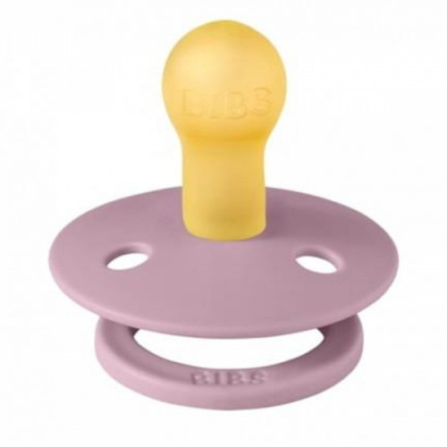 Kaučukový cumlík BIBS, 0-6 m, púdrová/fialová