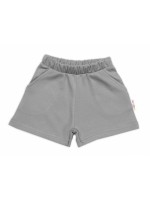 Tričko, krátky rukáv + kraťasky, 2D, Baby Nellys, Dino, bavlna, modrá/sivá, veľ. 92