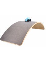 Balančná doska s plsteným povrchom a autíčkom, Adam Toys