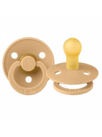 Kaučukový cumlík, BIBSKaučukový cumlík BIBS, 0-6 m, žlto/pieskový