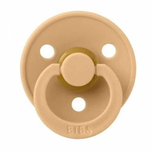 Kaučukový cumlík, BIBSKaučukový cumlík BIBS, 0-6 m, žlto/pieskový