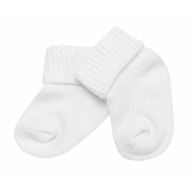Dojčenské ponožky, Baby Nellys, biele