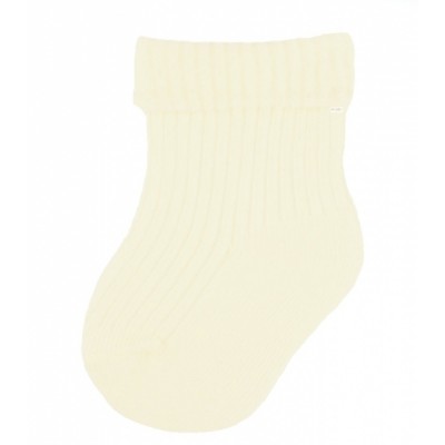 Dojčenské ponožky, Baby Nellys, ecru, veľ. 6-9m