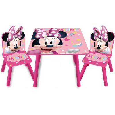 Detský stôl so stoličkami Minnie