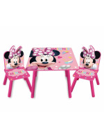 Detský stôl so stoličkami Minnie