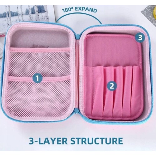 Školský peračník Jednorožec 3D ružový