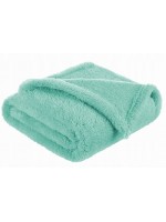 Jemná fleecová dečka 80 x 100 cm - mätová