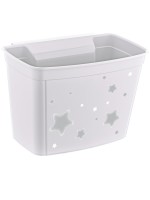 Závesný organizér/box Baby Star - 4 l, biely